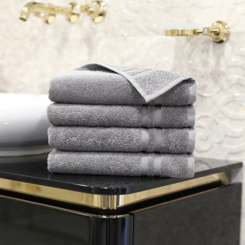  Linum Home Textiles Linum Home Denzi Turkish Cotton Hand Towels - Set of 4