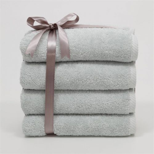  Linum Home Textiles Luxury Hotel & Spa 100% Turkish Cotton Soft Twist Hand Towels - Set of 4