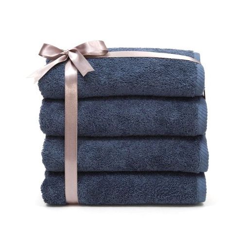  Linum Home Textiles Luxury Hotel & Spa 100% Turkish Cotton Soft Twist Hand Towels - Set of 4