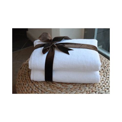  Linum Home Textiles Luxury Hotel & Spa 100% Turkish Cotton Soft Twist Bath Towels - Set of 2