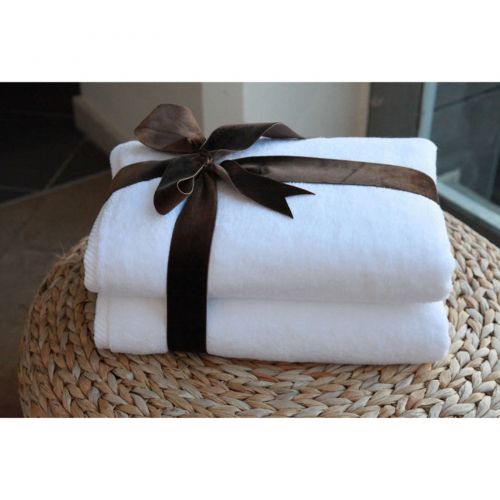  Linum Home Textiles Luxury Hotel & Spa 100% Turkish Cotton Soft Twist Bath Towels - Set of 2