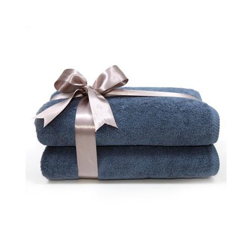  Linum Home Textiles Luxury Hotel & Spa 100% Turkish Cotton Soft Twist Bath Towels - Set of 2