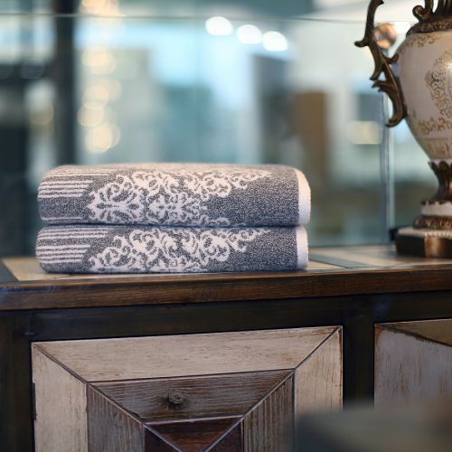  Linum Home Textiles Gioia Turkish Cotton Bath Towels (Set of 2)