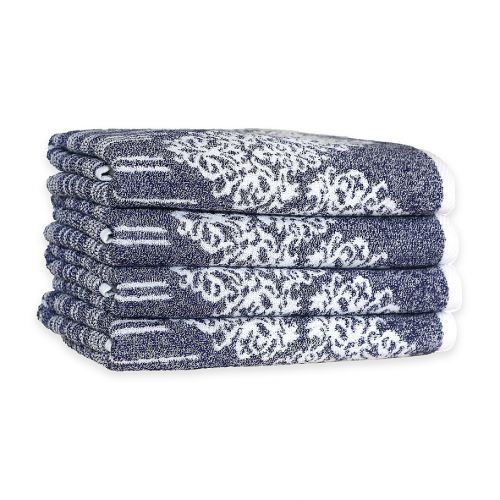  Linum Home Textiles Gioia Turkish Cotton Hand Towels (Set of 4)