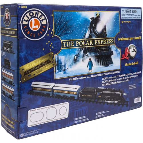  [아마존베스트]Lionel The Polar Express Battery-powered Model Train Set Ready to Play w/ Remote