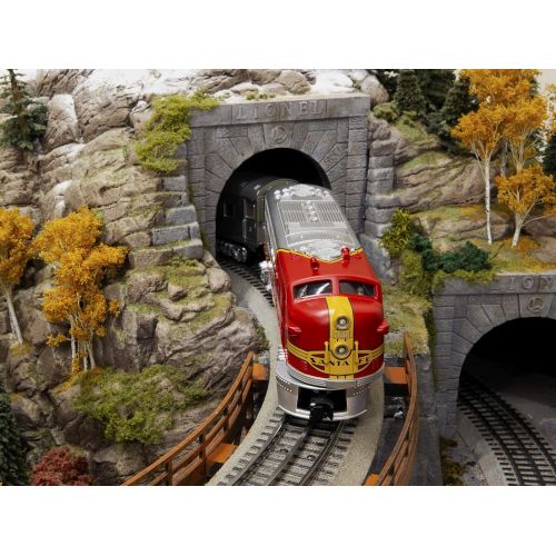  Lionel Santa Fe Super Chief Electric O Gauge Model Train Set w/ Remote and Bluetooth Capability