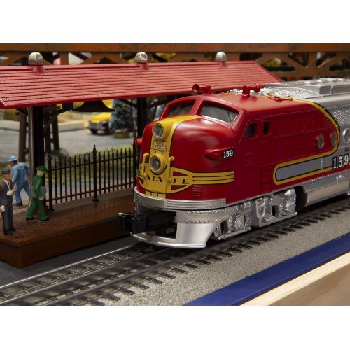  Lionel Santa Fe Super Chief Electric O Gauge Model Train Set w/ Remote and Bluetooth Capability