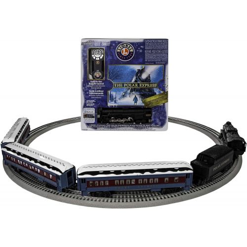  Lionel The Polar Express LionChief 2 8 4 Set with Bluetooth Capability, Electric O Gauge Model Train Set with Remote
