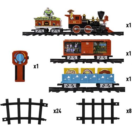  Lionel Disney Pixars Toy Story Ready to Play Battery Powered Model Train Set with Remote