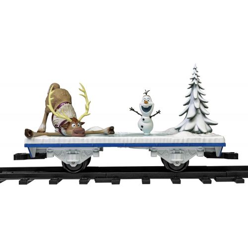  Lionel Disneys Frozen Ready to Play Set, Battery Powered Model Train Set with Remote