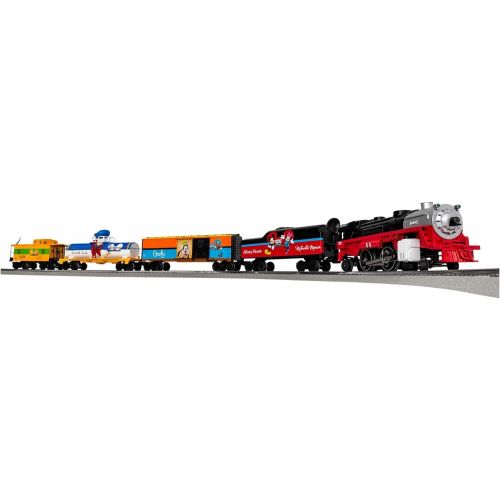  Lionel Disney Mickey & Friends Express LionChief 2 4 2 Set with Bluetooth Capability, Electric O Gauge Model Train Set with Remote