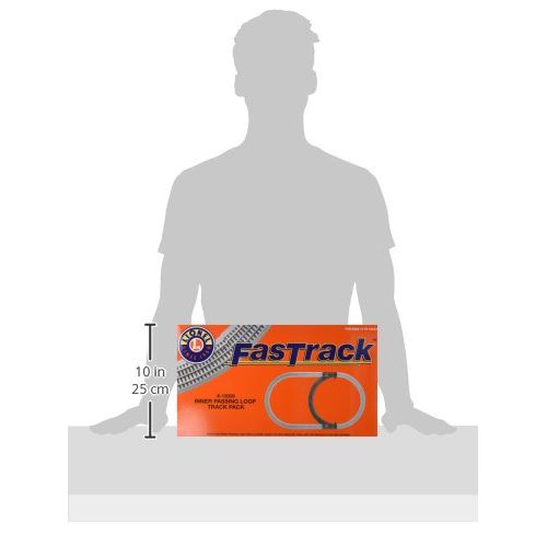  Lionel FasTrack Inner Passing Loop Add-On Track Pack