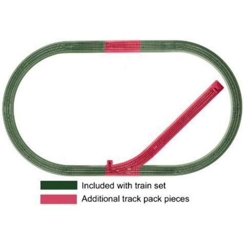  Lionel FasTrack Inner Passing Loop Add-On Track Pack