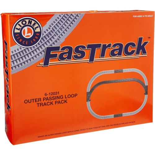  Lionel FasTrack Inner Passing Loop Add-On Track Pack