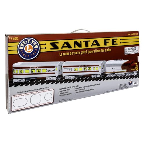  Lionel Santa Fe Diesel Ready to Play Train Set (35 Piece)