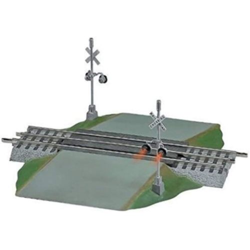  Lionel FasTrack Grade Crossing w Flashers 612052