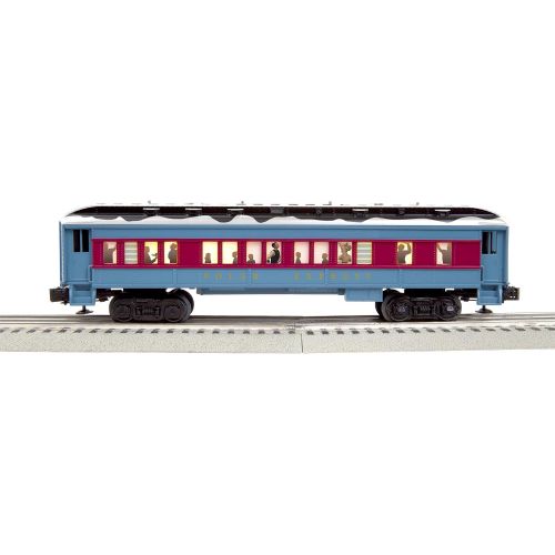  Lionel 684605 The Polar Express Baggage Car, O Gauge, Blue, Red, Black, White, Gold