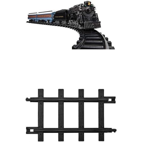  Lionel Polar Express Ready to Play Train Set and 12-Piece Straight Track Pack
