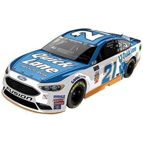  Lionel Racing Ryan Blaney #21 Quicklane 2017 Ford Fusion 1:24 Scale ARC HOTO Diecast Car