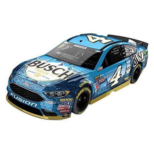  Lionel Nascar Collectables Kevin Harvick #4 Mobil 1 Sonoma Raced Win 2017 Ford Fusion 1 Diecast Car, 1:24 Scale