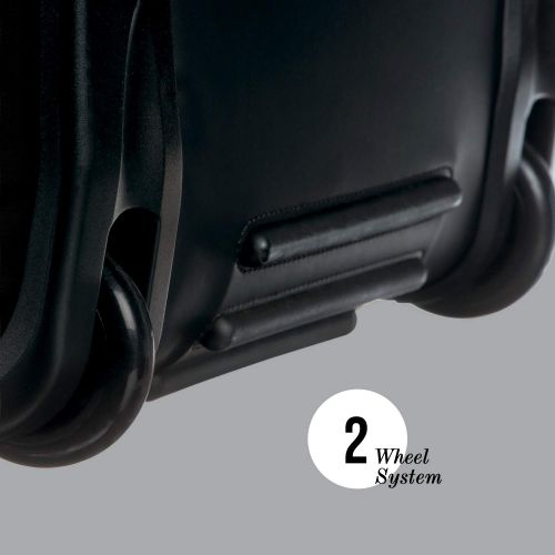  Lipault - 0% Pliable Foldable Wheeled Duffel Bag 78/29 - 30 Luggage for Women - Black