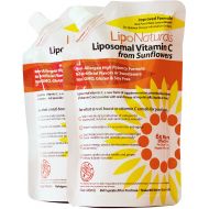 Lipo Naturals Liposomal Vitamin C (2-Pack) | 60 Doses (30 ounces) | China-Free | No Artificial Preservatives | No Soy | Non-GMO | Made in U.S.A | Maximum Encapsulated Vitamin C for
