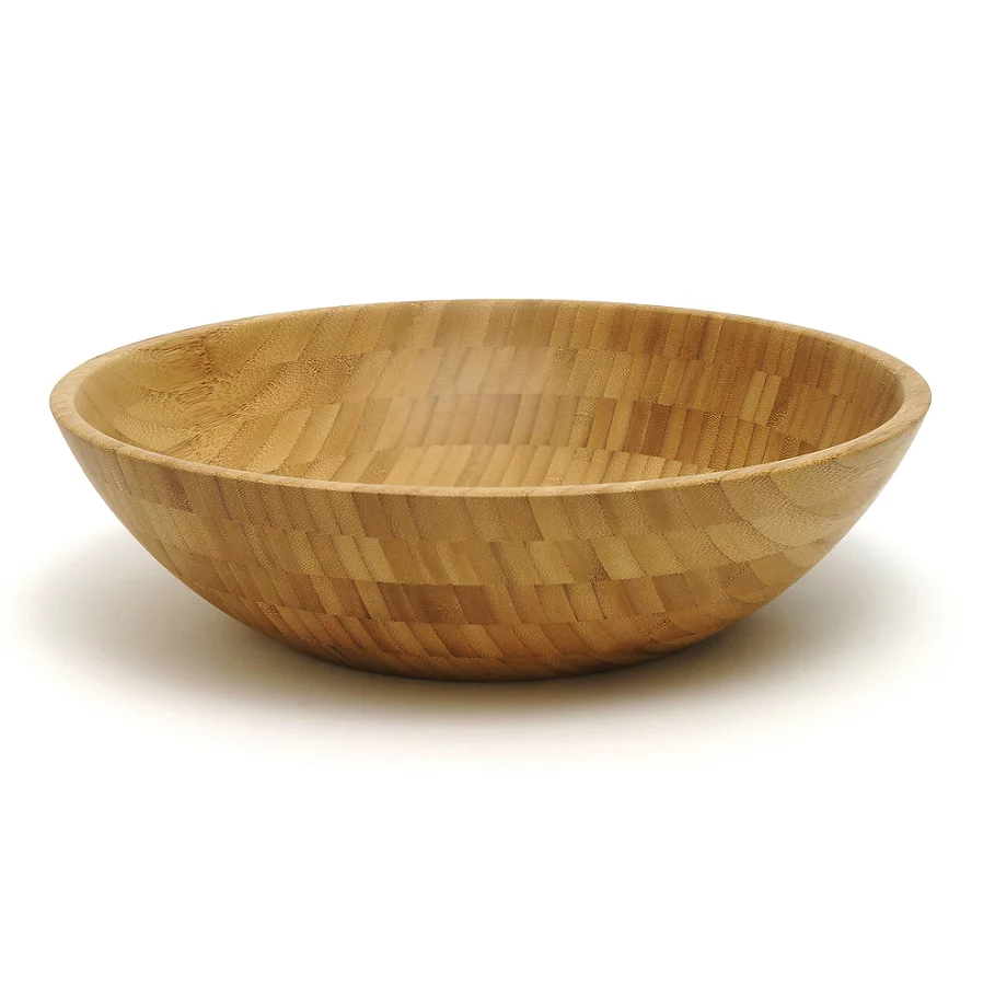  Lipper International Bamboo Mezzaluna Salad Bowl