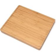 Lipper International 8889 Bamboo Wood Cutting Board with 6 Removable Color-Coded Cutting Mats, 16