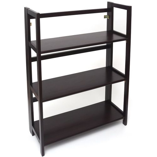  Lipper International Lipper 3 Shelf Folding Bookcase