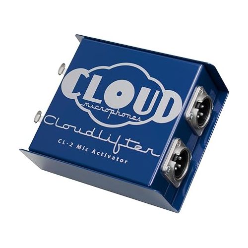  Cloud CL-2 Cloud lifter 2-Channel Mic Activator Bundle w/Pig Hog Mic Cable & Liquid Audio Polishing Cloth Ultra-Clean Mic Preamp Gain