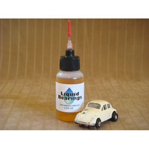  [아마존베스트]Liquid Bearings, 100%-synthetic oil for all HO scale slot cars, makes cars faster!!