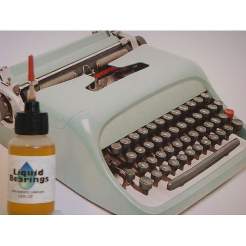  [아마존베스트]Liquid Bearings THE BEST 100%-synthetic oil for any typewriter, restores sticky or frozen keys, makes them smoother and quieter!!