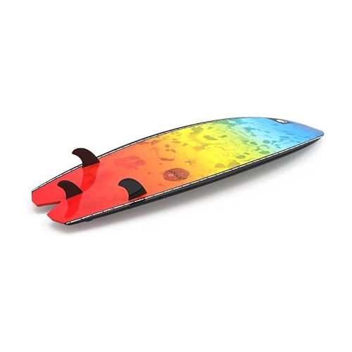  Liquid Force 2024 Rocket Wakesurf Board with Wake Surf Rope Combo