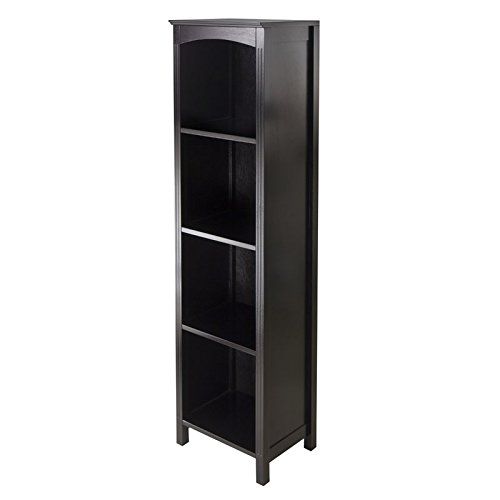  Liquid Pack Solutions Standard Bookcase This 5 Tier Storage Shelf is a Beautiful Example of Style Meeting Fuctionality Use as a Bookcase or Add Baskets and Turn into a Storage Shel