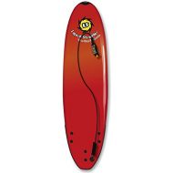 Liquid Shredder 75 Element Soft Surfboard-Red, Red