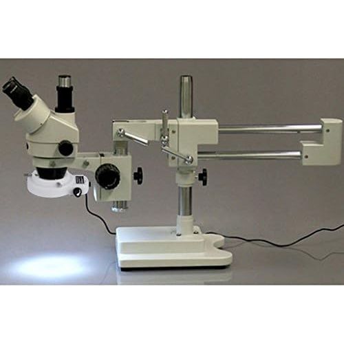 [아마존베스트]Liseng 144LEDs Ring Light for Microscope Microscope Lamp Light 6000K 0-100% Adjustable White