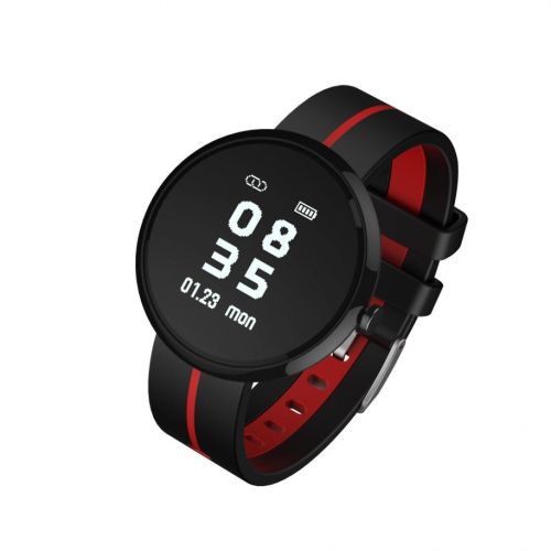  Lisin V06S Smart Watch Blood Pressure Date Heart Rate Monitor Wristband (Red)