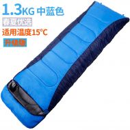 Listeded Outdoor Mountaineering Sleeping Bag Envelope Four Seasons Adult Camping Sleeping Bag Cotton Lunch Camping Sleeping Bag