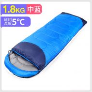 Listeded Outdoor Mountaineering Sleeping Bag Envelope Four Seasons Adult Camping Sleeping Bag Cotton Lunch Camping Sleeping Bag