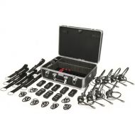 Listen Technologies LKS-3 Collabor-8 System with 8 Transceivers, 8 Headsets, and Docking Station Case