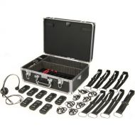 Listen Technologies LKS-2 Base 8 System with 8 Transceivers, 1 Headset and Docking Station Case