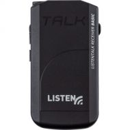Listen Technologies ListenTALK LKR-12 Basic Receiver with Li-Ion Battery, Lanyard & Ear Speaker