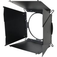 Litepanels 8-Leaf Rotating Barndoors for Studio X3 LED Fresnel Lights (7.9