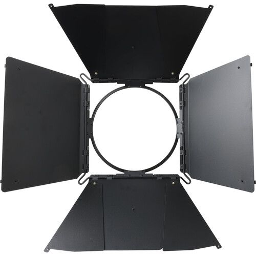  Litepanels 8-Leaf Rotating Barndoors for Studio X3 LED Fresnel Lights (7.9