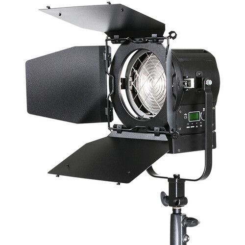  Litepanels Studio X2 Bi-Color LED Fresnel Light (Pole-Operated Yoke, US Power Cable)