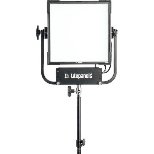  Litepanels Gemini 1x1 Soft RGB LED Light Panel (Pole-Operated Yoke, Bare Ends Power Cord)