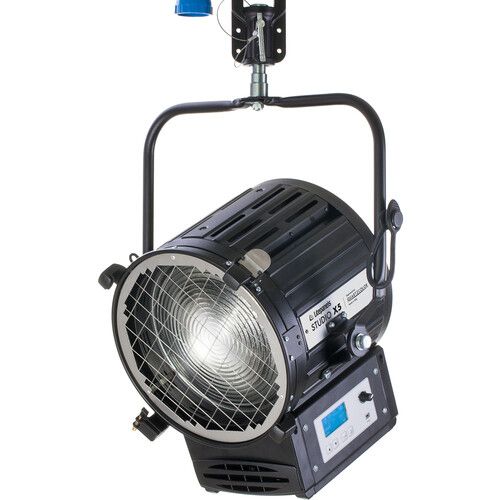  Litepanels Studio X5 Bi-Color LED Fresnel Light (Pole-Operated Yoke, US Power Cable)