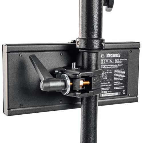  Litepanels Dual Battery Bracket for Gemini 2 x 1 Soft LED Panel (V-Mount)