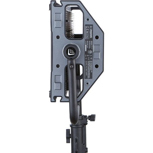  Litepanels Gemini 2x1 Soft RGB LED Light Panel (Pole-Operated Yoke, Bare Ends Power Cord)