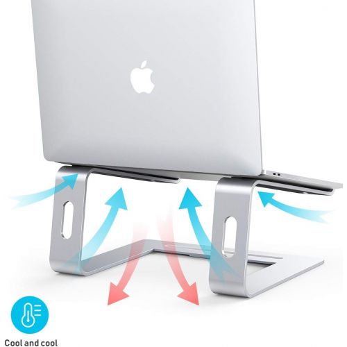  Litepro Laptop Stand for Desk, Detachable Laptop Riser Notebook Holder Stand Ergonomic Aluminum Laptop Mount Computer Stand, Compatible with MacBook Air Pro, Dell XPS, Lenovo More 10-18 La